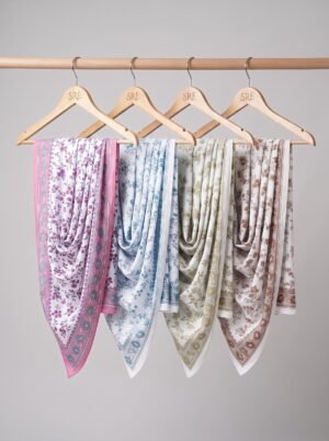 Special   White Londini  Printed  Sheila