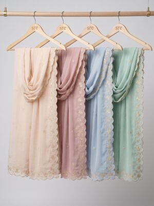 High Twist Voil Embroidery Sheila